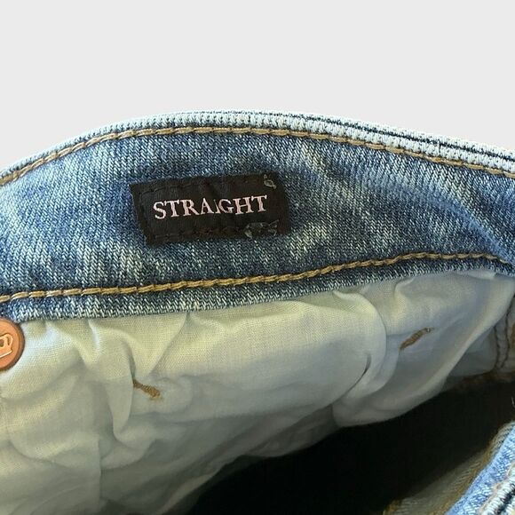 Juicy by Juicy Couture Distressed Straight Leg Jeans - Picture 9 of 9